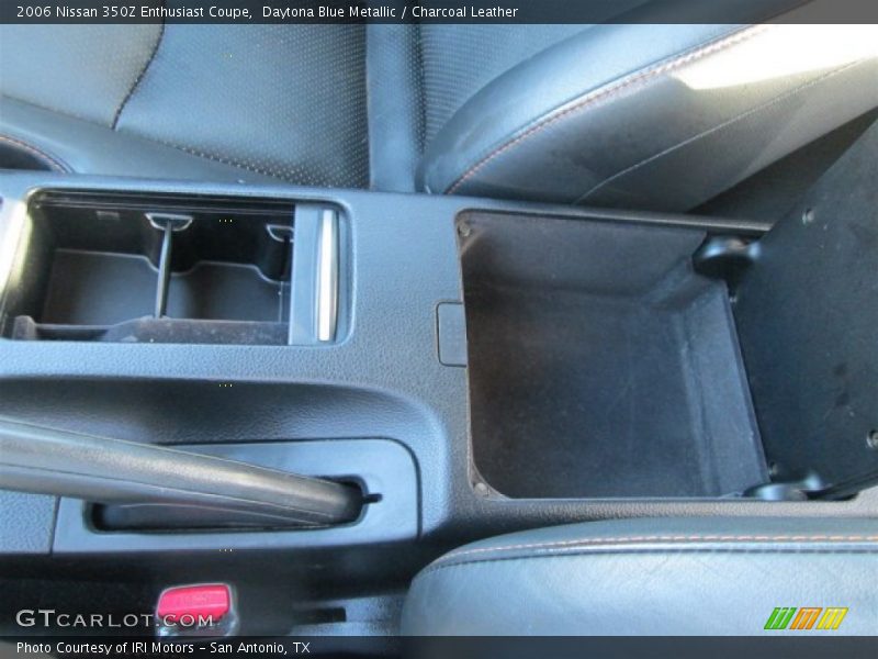 Daytona Blue Metallic / Charcoal Leather 2006 Nissan 350Z Enthusiast Coupe