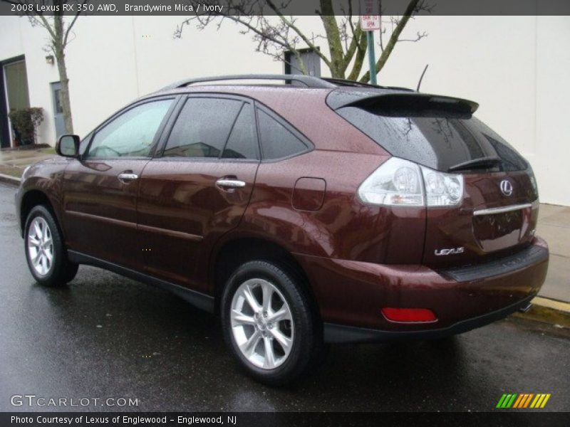Brandywine Mica / Ivory 2008 Lexus RX 350 AWD