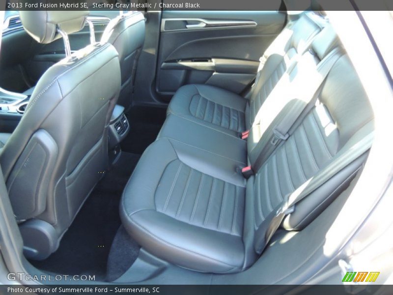 Sterling Gray Metallic / Charcoal Black 2013 Ford Fusion Hybrid SE