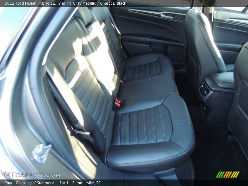 Sterling Gray Metallic / Charcoal Black 2013 Ford Fusion Hybrid SE