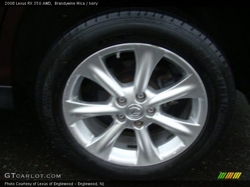 Brandywine Mica / Ivory 2008 Lexus RX 350 AWD