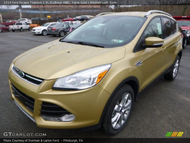 Front 3/4 View of 2014 Escape Titanium 1.6L EcoBoost 4WD