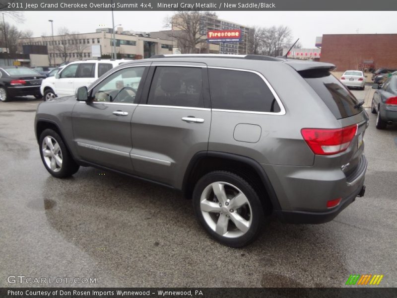 Mineral Gray Metallic / New Saddle/Black 2011 Jeep Grand Cherokee Overland Summit 4x4