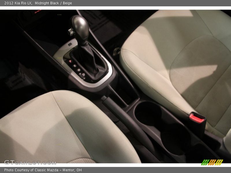 Midnight Black / Beige 2012 Kia Rio LX