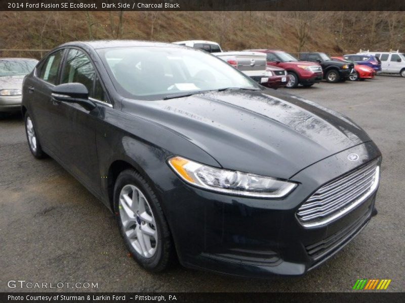 Dark Side / Charcoal Black 2014 Ford Fusion SE EcoBoost