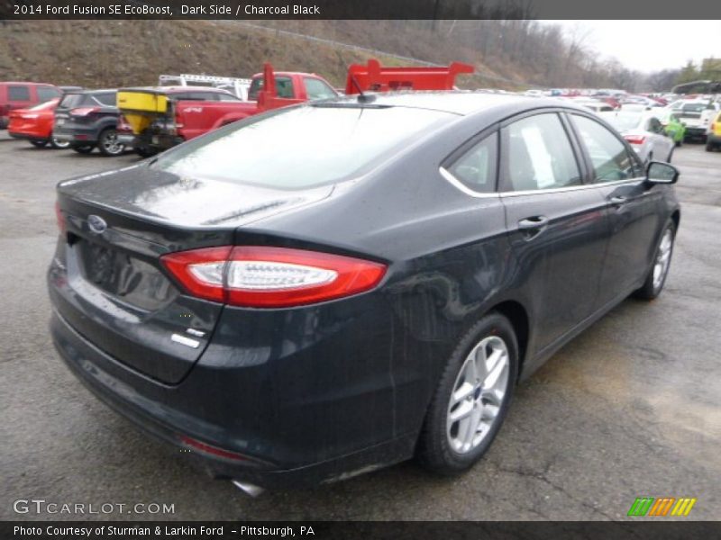 Dark Side / Charcoal Black 2014 Ford Fusion SE EcoBoost