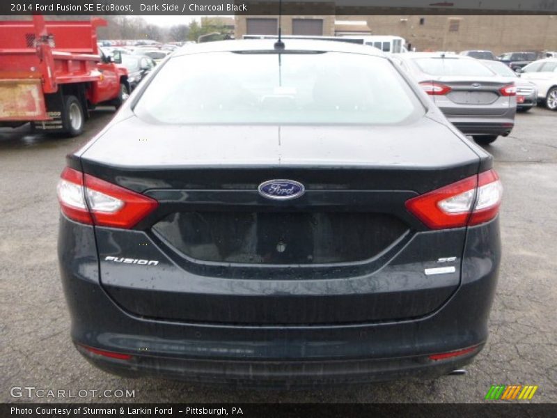 Dark Side / Charcoal Black 2014 Ford Fusion SE EcoBoost