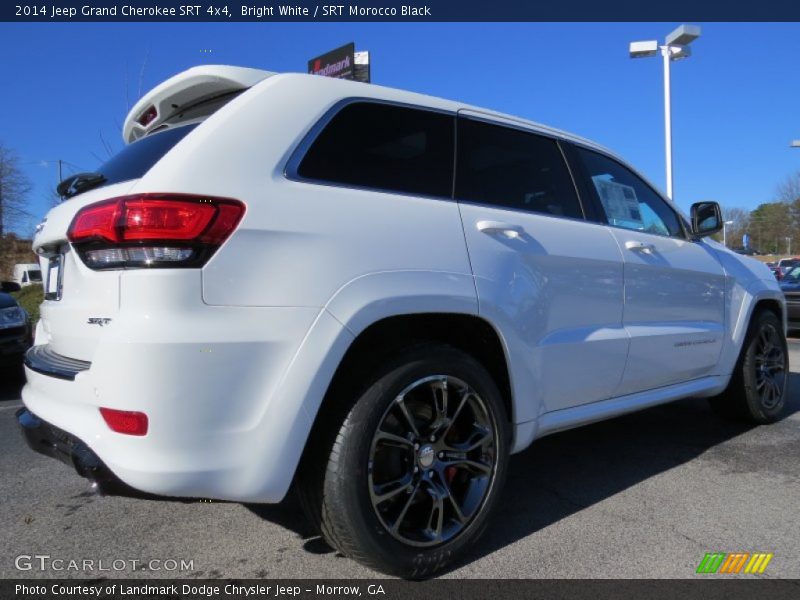 Bright White / SRT Morocco Black 2014 Jeep Grand Cherokee SRT 4x4