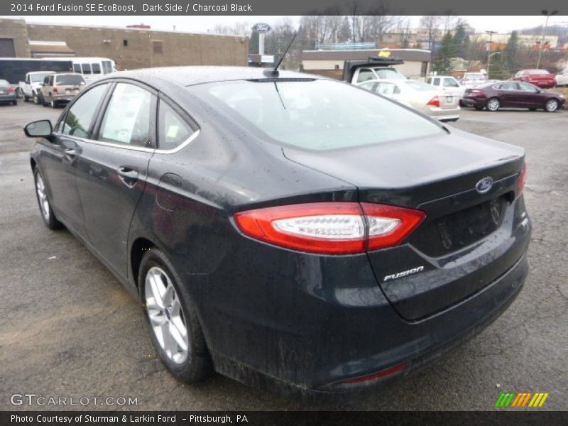 Dark Side / Charcoal Black 2014 Ford Fusion SE EcoBoost