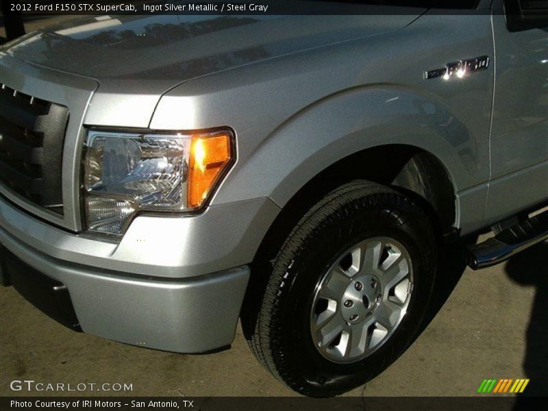 Ingot Silver Metallic / Steel Gray 2012 Ford F150 STX SuperCab