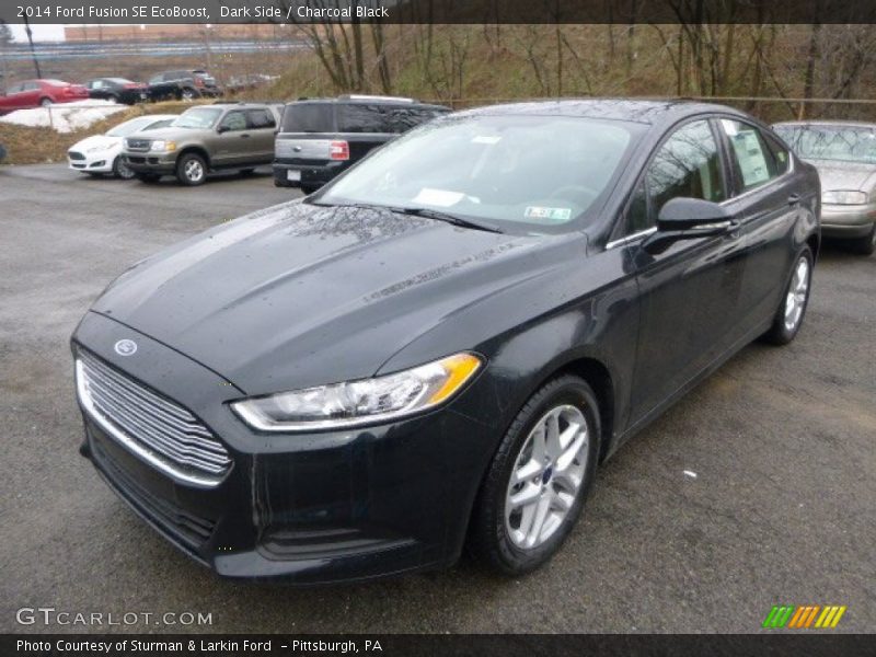 Dark Side / Charcoal Black 2014 Ford Fusion SE EcoBoost