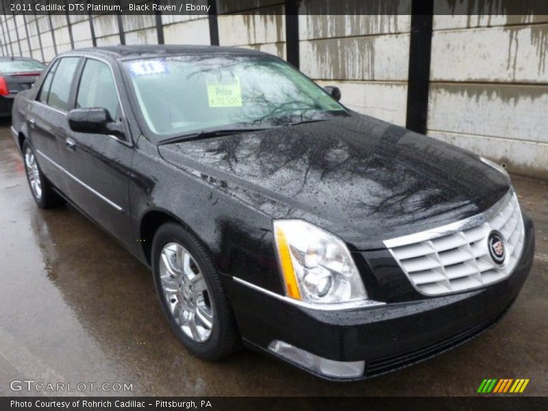 Black Raven / Ebony 2011 Cadillac DTS Platinum