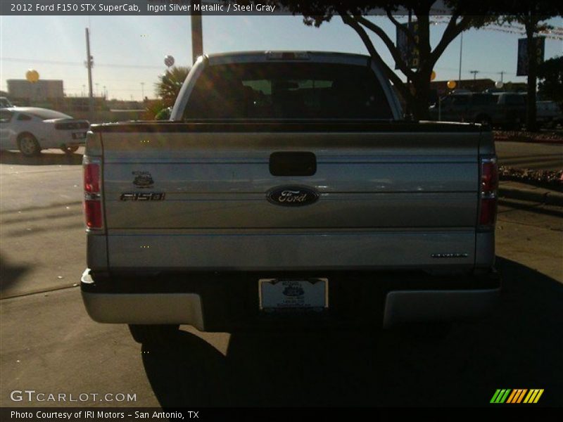 Ingot Silver Metallic / Steel Gray 2012 Ford F150 STX SuperCab