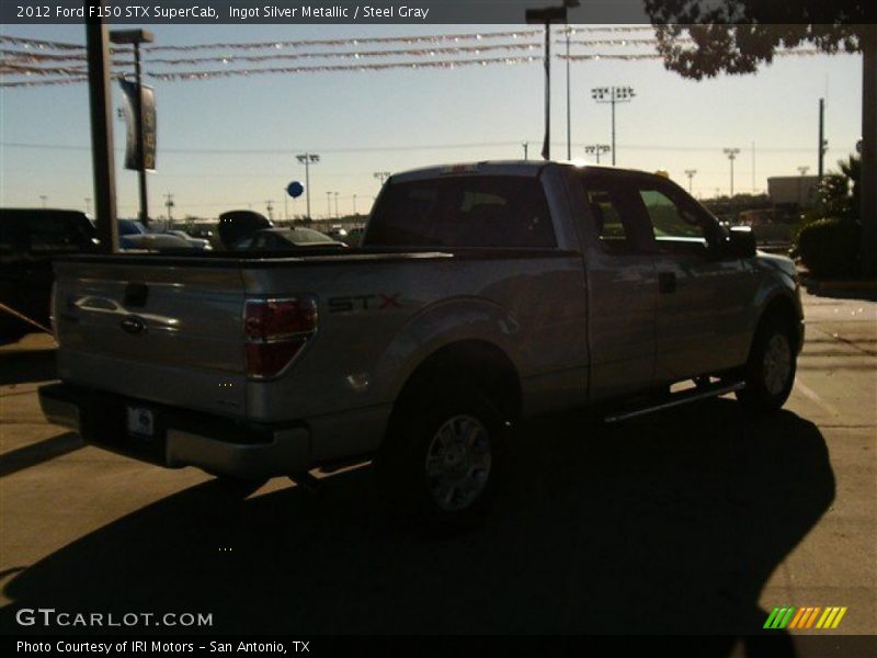 Ingot Silver Metallic / Steel Gray 2012 Ford F150 STX SuperCab