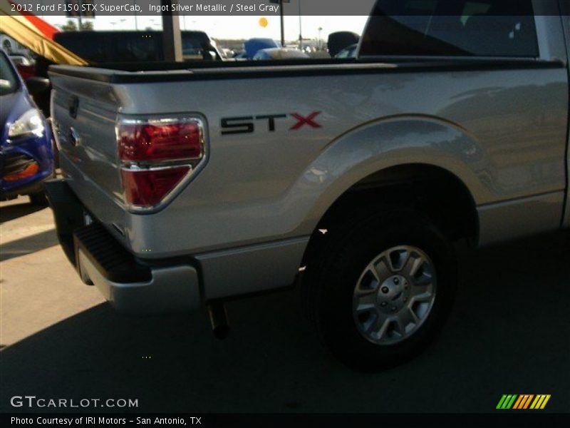 Ingot Silver Metallic / Steel Gray 2012 Ford F150 STX SuperCab