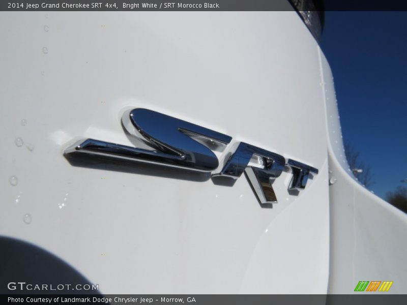 Bright White / SRT Morocco Black 2014 Jeep Grand Cherokee SRT 4x4