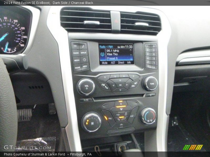 Dark Side / Charcoal Black 2014 Ford Fusion SE EcoBoost