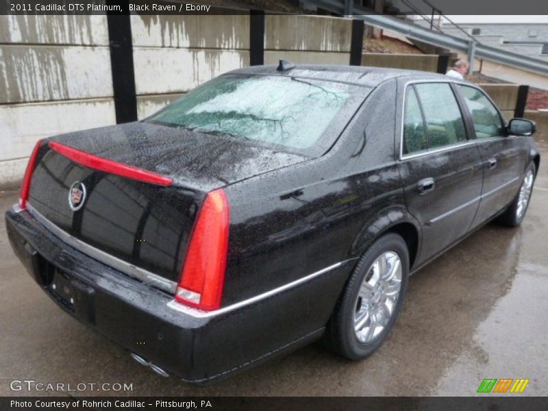 Black Raven / Ebony 2011 Cadillac DTS Platinum