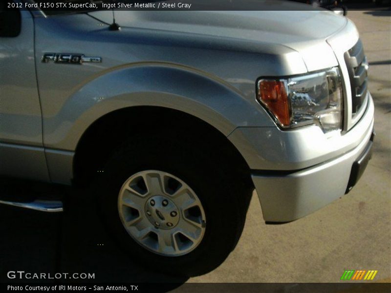 Ingot Silver Metallic / Steel Gray 2012 Ford F150 STX SuperCab