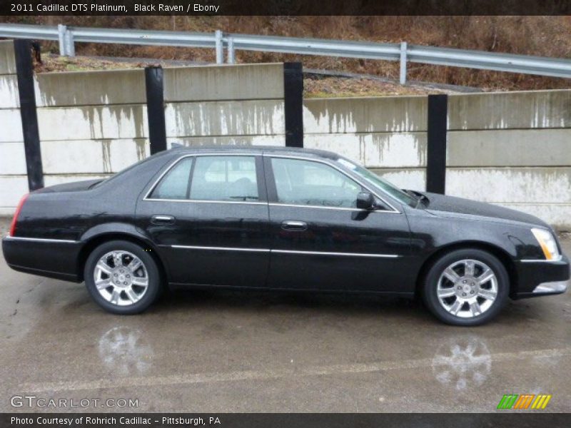 Black Raven / Ebony 2011 Cadillac DTS Platinum