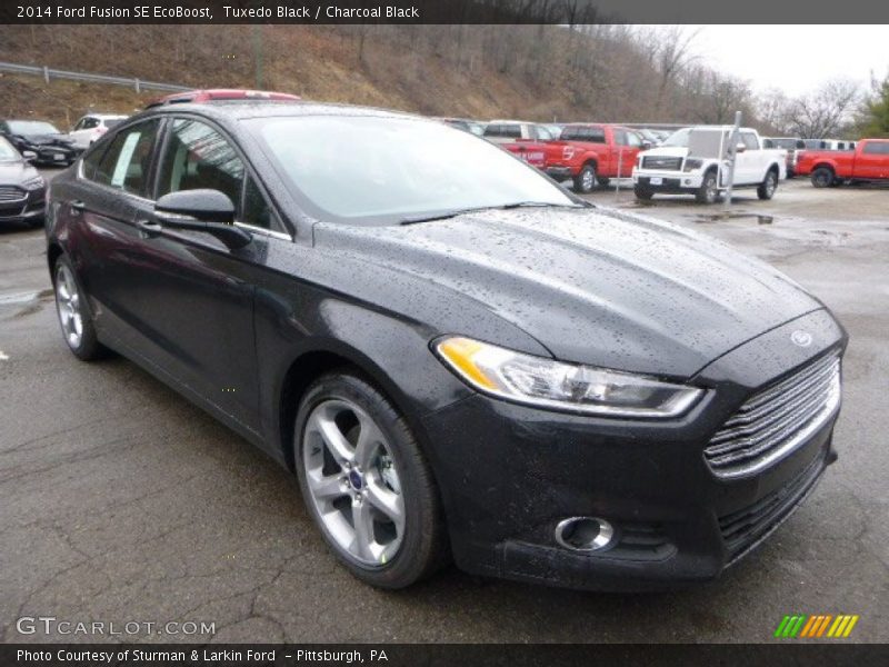 Tuxedo Black / Charcoal Black 2014 Ford Fusion SE EcoBoost