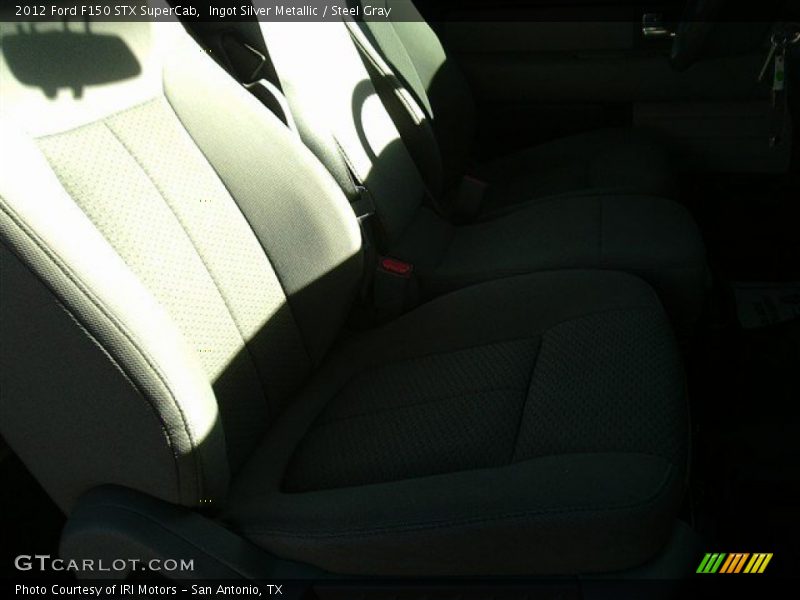 Ingot Silver Metallic / Steel Gray 2012 Ford F150 STX SuperCab