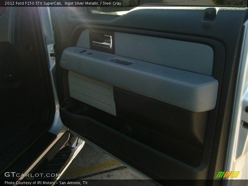 Ingot Silver Metallic / Steel Gray 2012 Ford F150 STX SuperCab