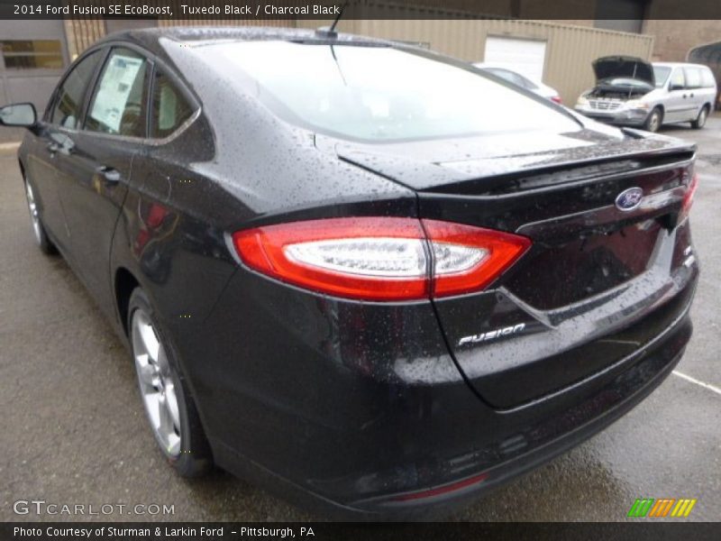 Tuxedo Black / Charcoal Black 2014 Ford Fusion SE EcoBoost