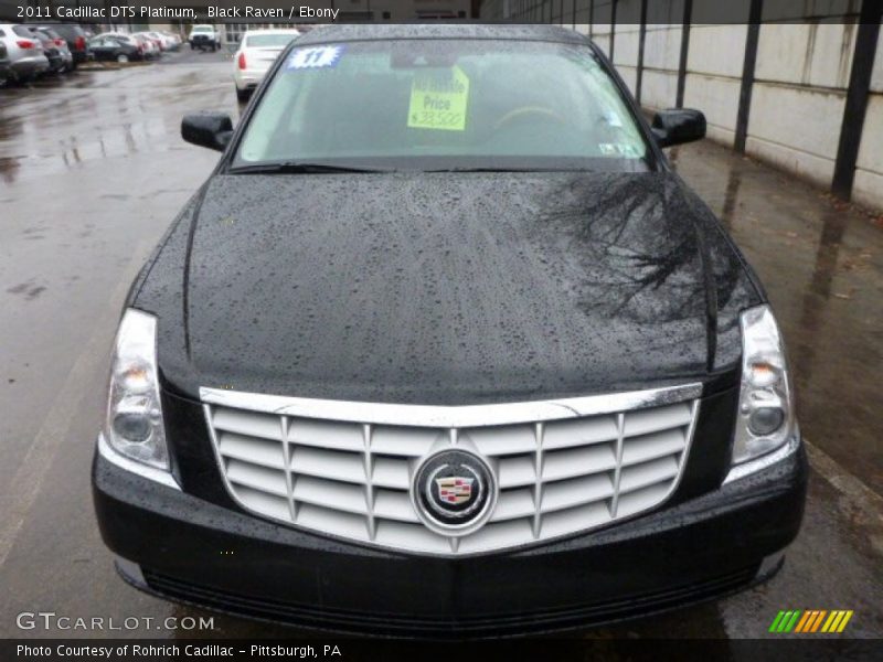 Black Raven / Ebony 2011 Cadillac DTS Platinum