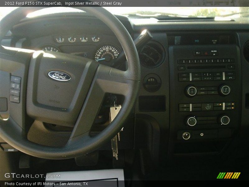 Ingot Silver Metallic / Steel Gray 2012 Ford F150 STX SuperCab