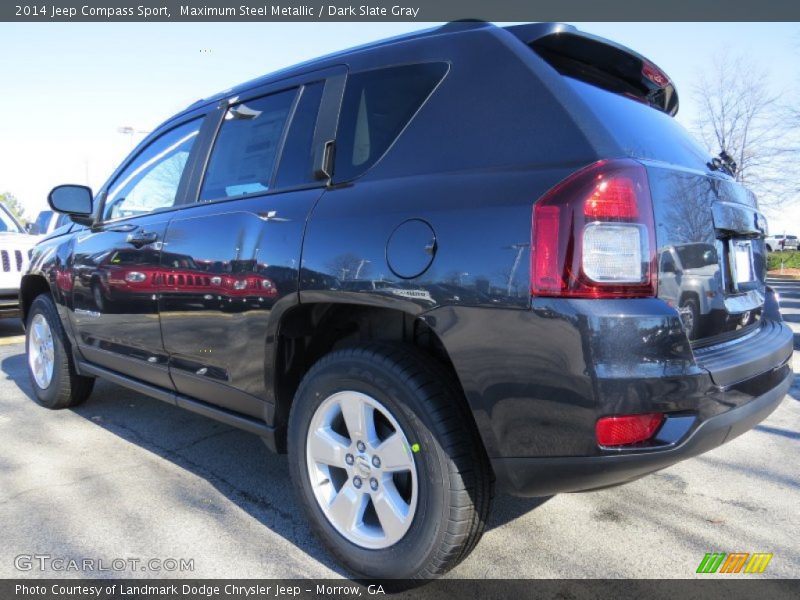 Maximum Steel Metallic / Dark Slate Gray 2014 Jeep Compass Sport