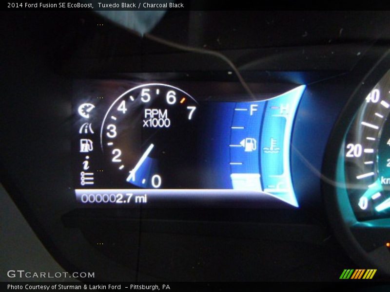 Tuxedo Black / Charcoal Black 2014 Ford Fusion SE EcoBoost