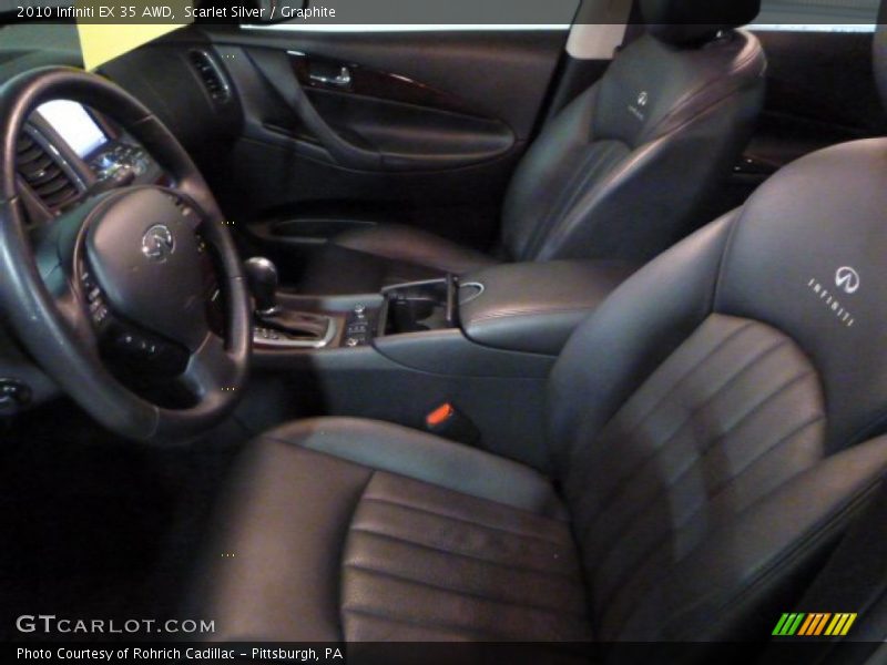 Scarlet Silver / Graphite 2010 Infiniti EX 35 AWD