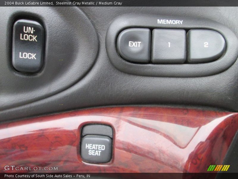 Steelmist Gray Metallic / Medium Gray 2004 Buick LeSabre Limited