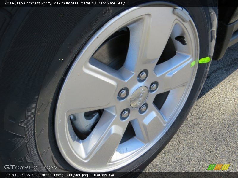 Maximum Steel Metallic / Dark Slate Gray 2014 Jeep Compass Sport