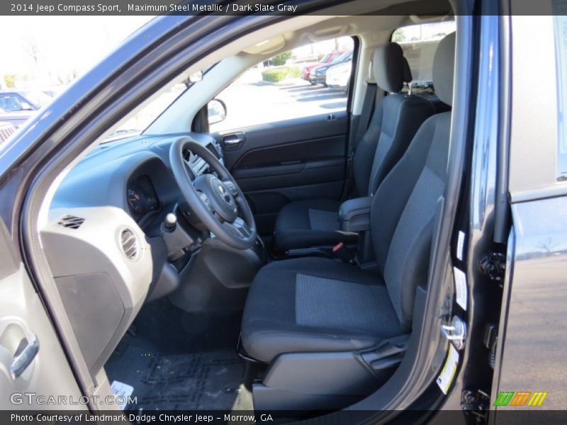 Maximum Steel Metallic / Dark Slate Gray 2014 Jeep Compass Sport