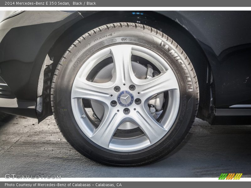 Black / Black 2014 Mercedes-Benz E 350 Sedan