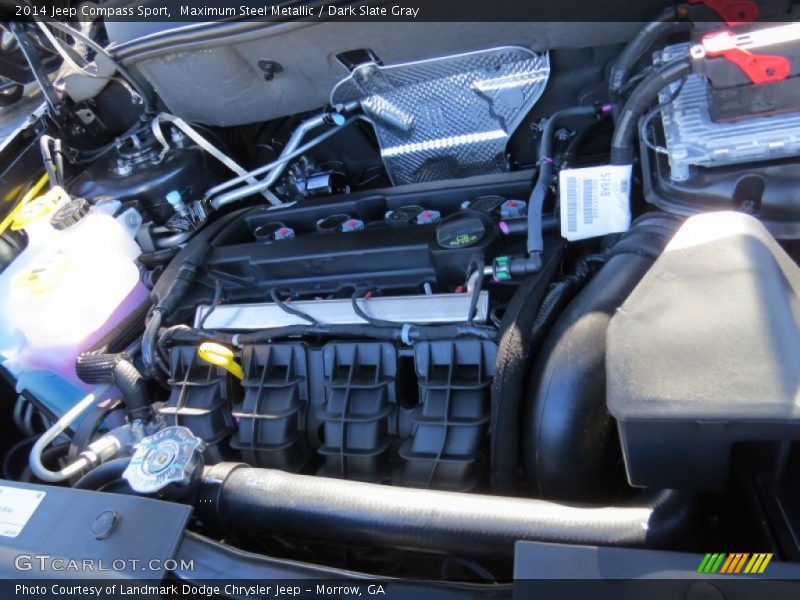 Maximum Steel Metallic / Dark Slate Gray 2014 Jeep Compass Sport