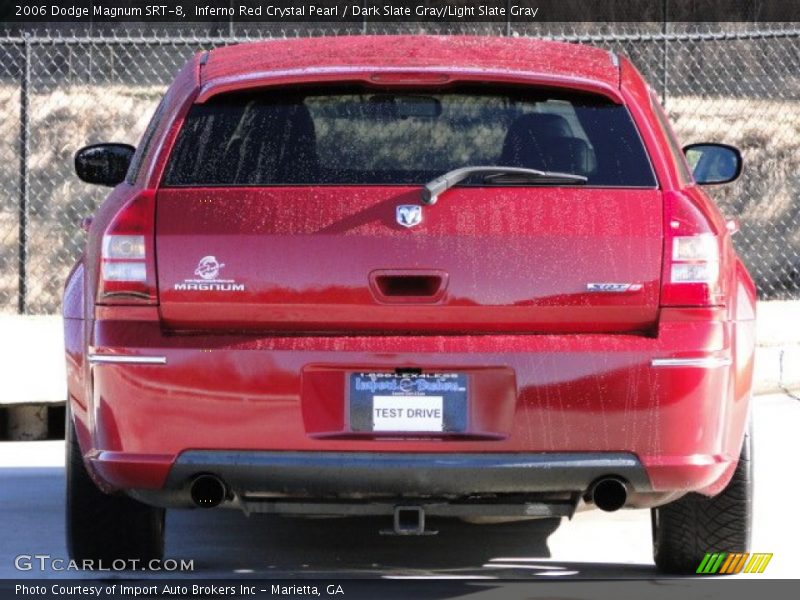 Inferno Red Crystal Pearl / Dark Slate Gray/Light Slate Gray 2006 Dodge Magnum SRT-8