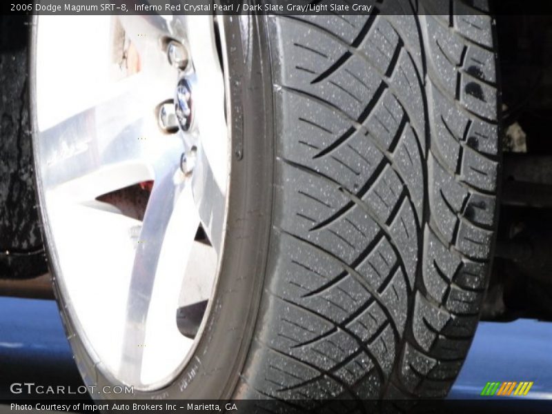 Inferno Red Crystal Pearl / Dark Slate Gray/Light Slate Gray 2006 Dodge Magnum SRT-8