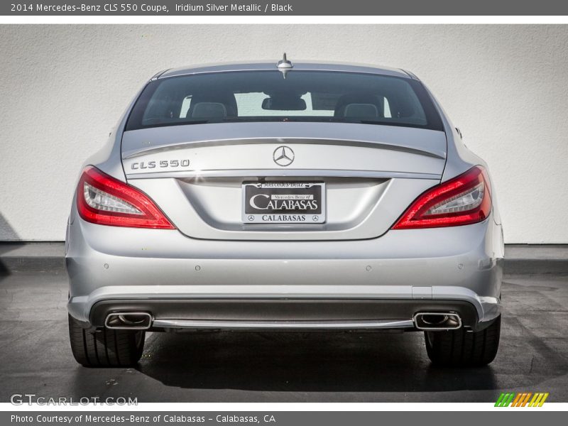 Iridium Silver Metallic / Black 2014 Mercedes-Benz CLS 550 Coupe