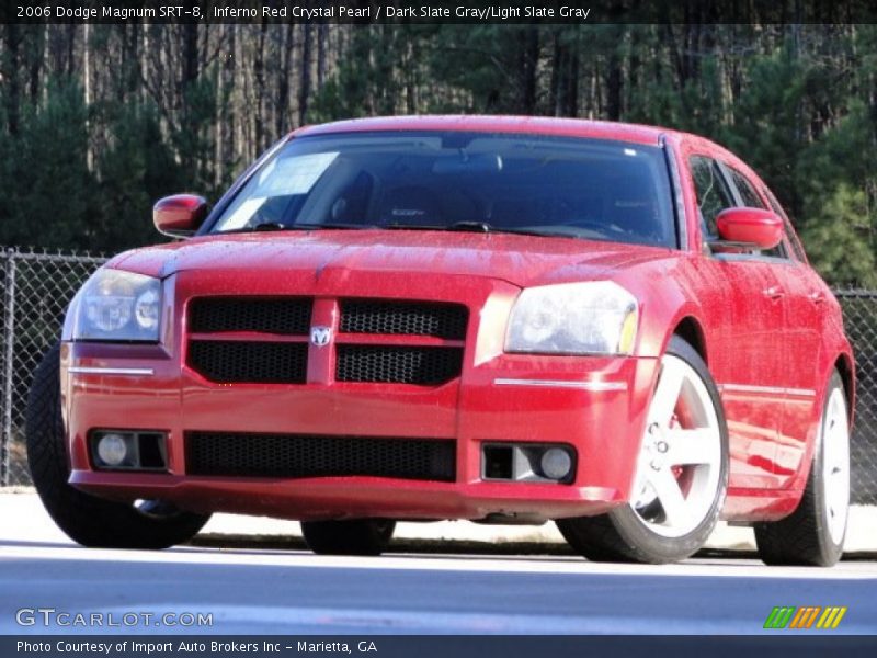 Inferno Red Crystal Pearl / Dark Slate Gray/Light Slate Gray 2006 Dodge Magnum SRT-8