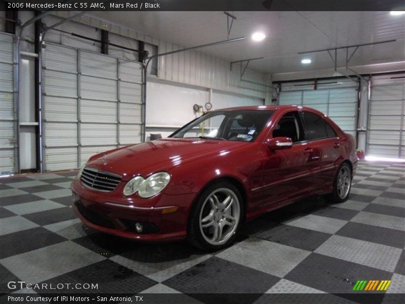 Mars Red / Black 2006 Mercedes-Benz C 55 AMG