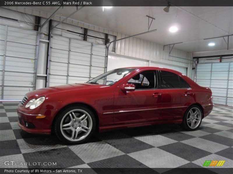 Mars Red / Black 2006 Mercedes-Benz C 55 AMG