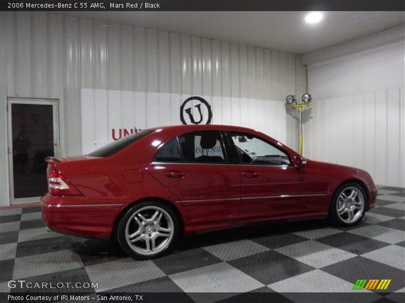 Mars Red / Black 2006 Mercedes-Benz C 55 AMG