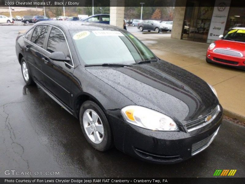 Black / Ebony 2009 Chevrolet Impala LT