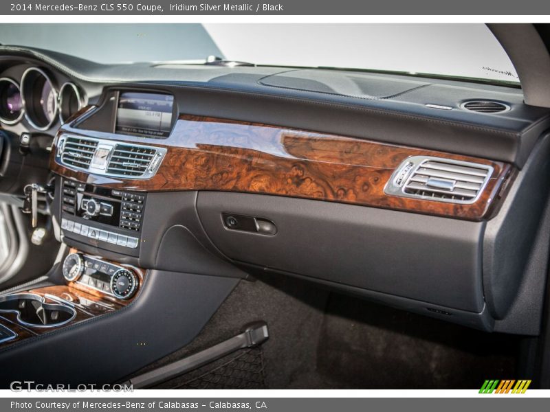 Iridium Silver Metallic / Black 2014 Mercedes-Benz CLS 550 Coupe