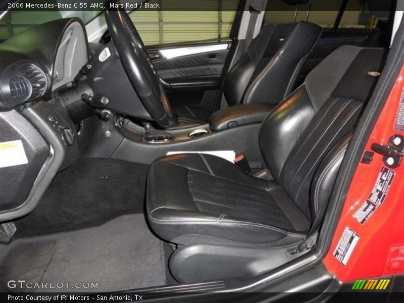 Mars Red / Black 2006 Mercedes-Benz C 55 AMG