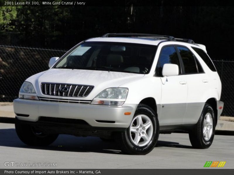 Front 3/4 View of 2001 RX 300