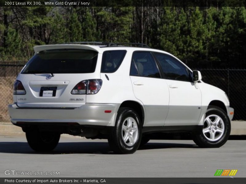 White Gold Crystal / Ivory 2001 Lexus RX 300